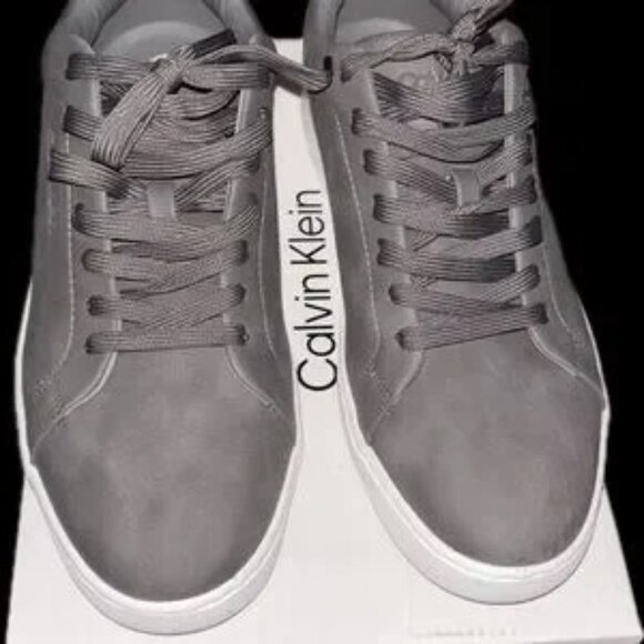 Calvin Klein Other - Calvin Klein Gray Sneakers – Minimalist Design for Everyday Wear, Size 11.5 Mens